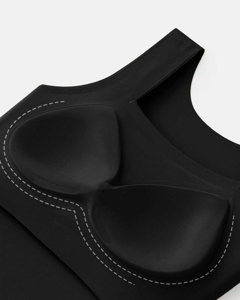Seamless Square Neck Sleeveless Tank Top Tummy Control Bodysuit Romper - Image 12