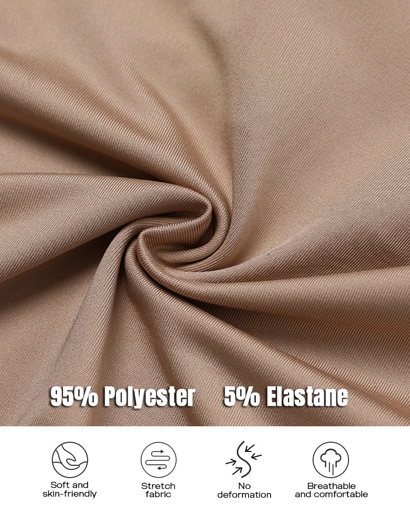 Deep V-Neck Lantern Sleeve Ruched Blouse Casual Slim Fit Top - Image 3