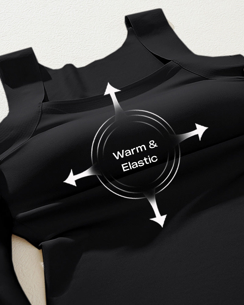 Seamless Square Neck Sleeveless Tank Top Tummy Control Bodysuit Romper - Image 5