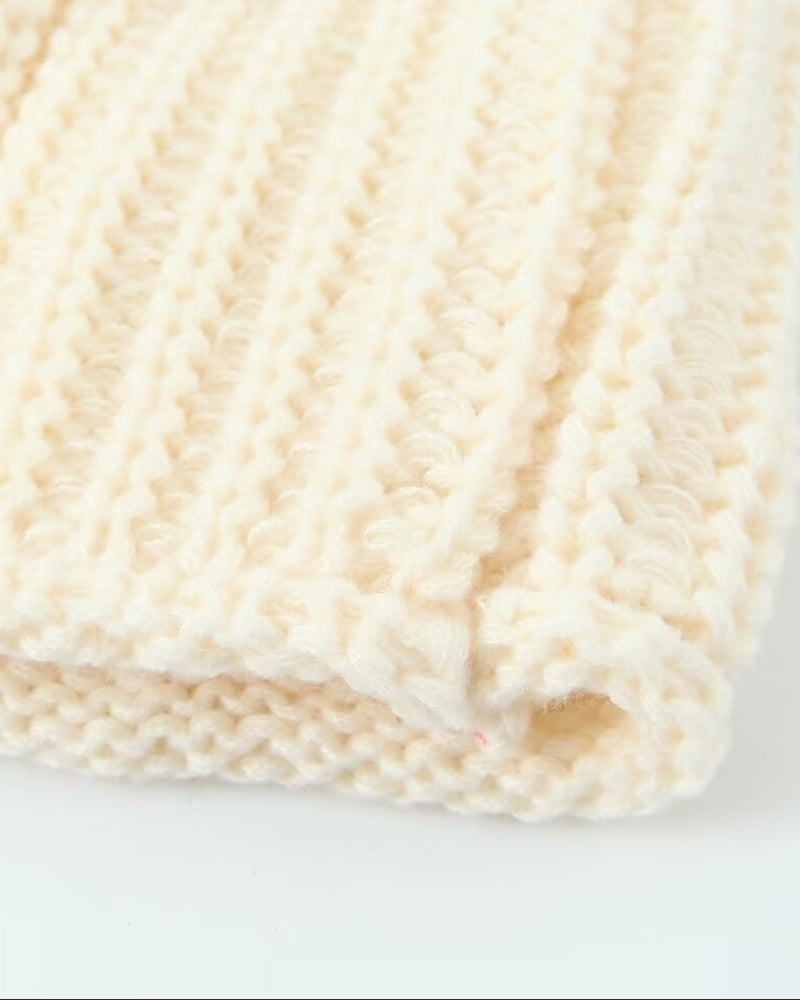V-Neck Sleeveless Button Front Knit Vest Casual Loose Fit Sweater Top with Pockets - Image 7
